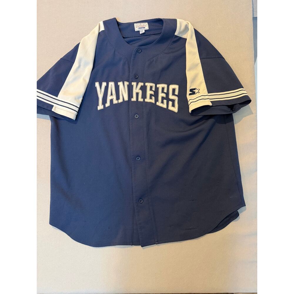 Vintage Starter New York Yankees MLB Baseball Jersey 4XL